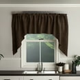 thumbnail image 5 of Faux Burlap Swag Valance Curtain Window Treatment Kitchen Home Décor 72" Wide / 36" Tall, 5 of 10