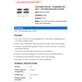 thumbnail image 2 of Front Brake Pad Set - Compatible with 2017 - 2019 Mercedes-Benz GLS450 2018, 2 of 2