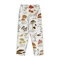 thumbnail image 5 of Kll Womens Mushrooms And Butterflies Print Pajama Pants Soft Pajama Bottoms For Women Cozy Lounge Pants, 5 of 9