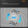 thumbnail image 3 of 9 Year Old Boy Gifts, FPV Drone with Two Directions Esc Camera Brushless Motor Drones.4G Quadcopter with Cool LED Lights Altitude Hold Obstacle Avoidance for Adults, Black, One Size, 3 of 6