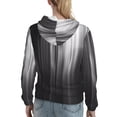 thumbnail image 7 of Haiem Monochrome Abstract Lines for Women's Fashion Hoodies & Sweatshirts with Kangaroo Pocket,Hooded Sweatshirt with Eye-catching Drawstrings-X-Large, 7 of 7