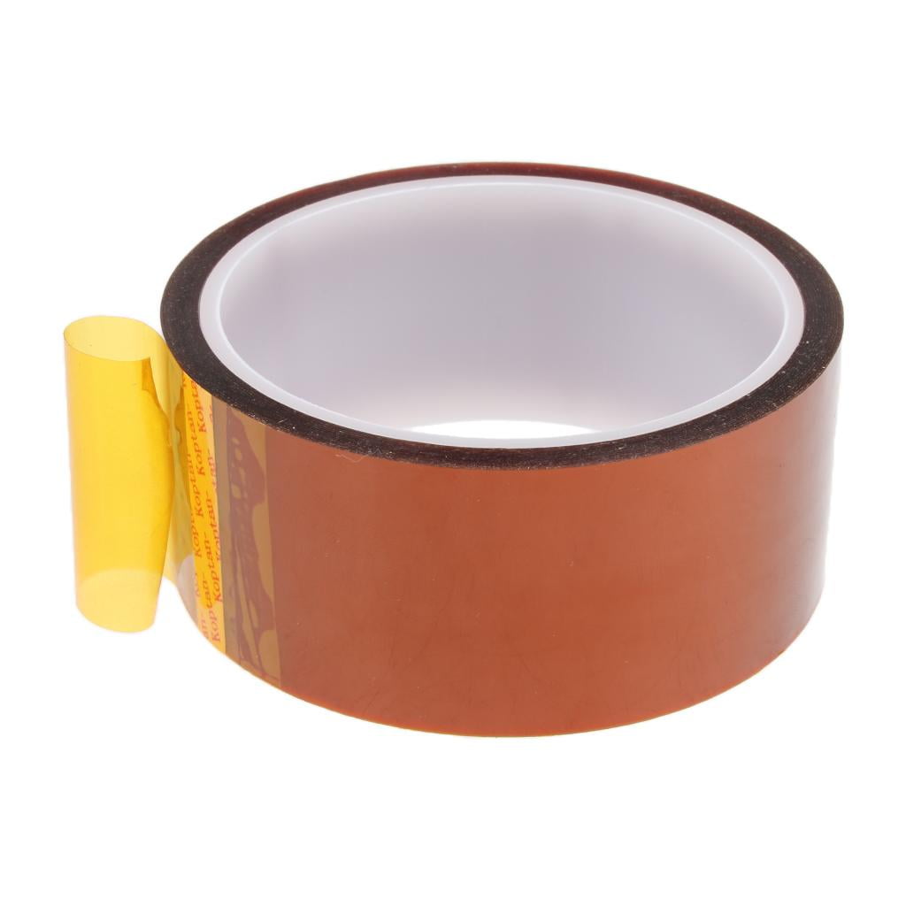 Wide 40mm High Temperature Polyimide Kapton Tape Heat Resistant 66m 216ft USA 