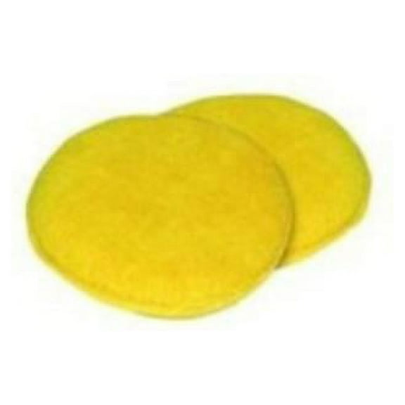 Carrand 40120 Microfiber 5" Round Applicator Pad - 2 Pack