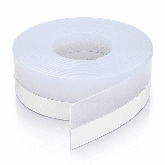 Silicone Seal Strip - 25mm,1pack 33 FT Weather Stripping Door Window Seal-Door Strip Bottom Draft Stopper
