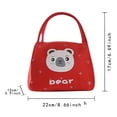 thumbnail image 3 of Ikeay Lunch Bag, Bag Cartoon Bag Bag Lunch Lightweight Foldable Thermal Insulated Lunch Bag, Bento Packet, 3 of 3