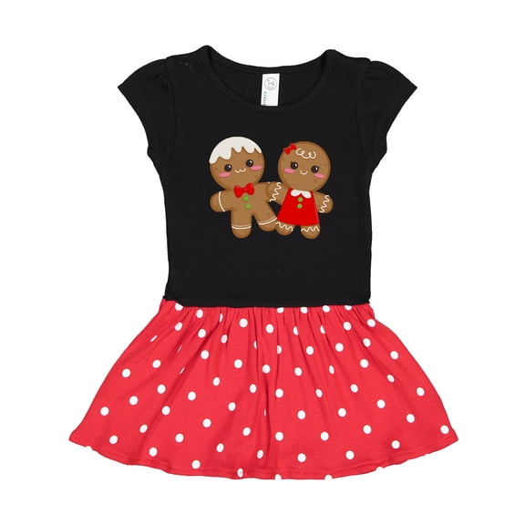 Inktastic Gingerbread Couple Gift Toddler Girl Dress