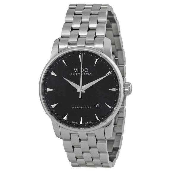 Mido Baroncelli Stainless Steel Automatic Mens Watch M8600.4.18.1