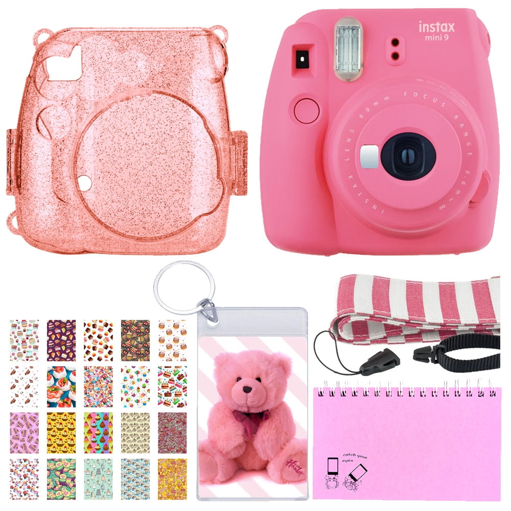 instax mini 9 glitter case