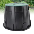 thumbnail image 1 of Valve Enclosure, Protective Compression Resist Underground Valve Box 10in  for Lawn Landscape, 1 of 7