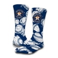 thumbnail image 4 of ISlide Houston Astros Three-Pack Lifestyle Crew Socks Set, 4 of 4