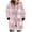 Pink, variant on larppty Womens Oversized Sherpa Jacket Fuzzy Fleece Zip Up Jacket Warm Winter Coats Outerwear with Pockets (Blue, S)