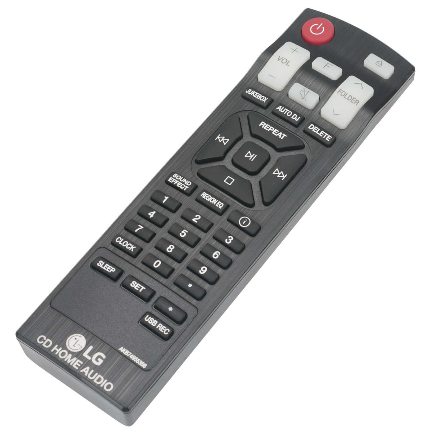 US New AKB74955356 Remote Control fit for LG CD Home Audio Mini HiFi