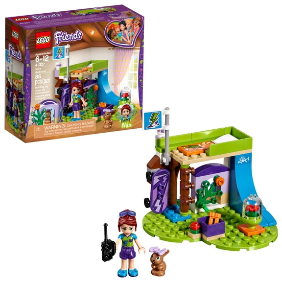 LEGO Friends Mia's Bedroom 41327 Building Set (86 Pieces)