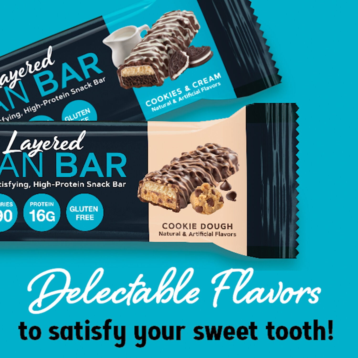 GNC Total Lean Layered Lean Bar | Hunger Satisfying - High Protein Snack Bar | Whipped Chocolate Mousse - 9 Bars
