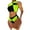 Green, variant on Womens Bikini Tops Bikini Top for Women Bathing Suit Criss Cross Self Tie Spaghetti Straps V Neck,Khaki L