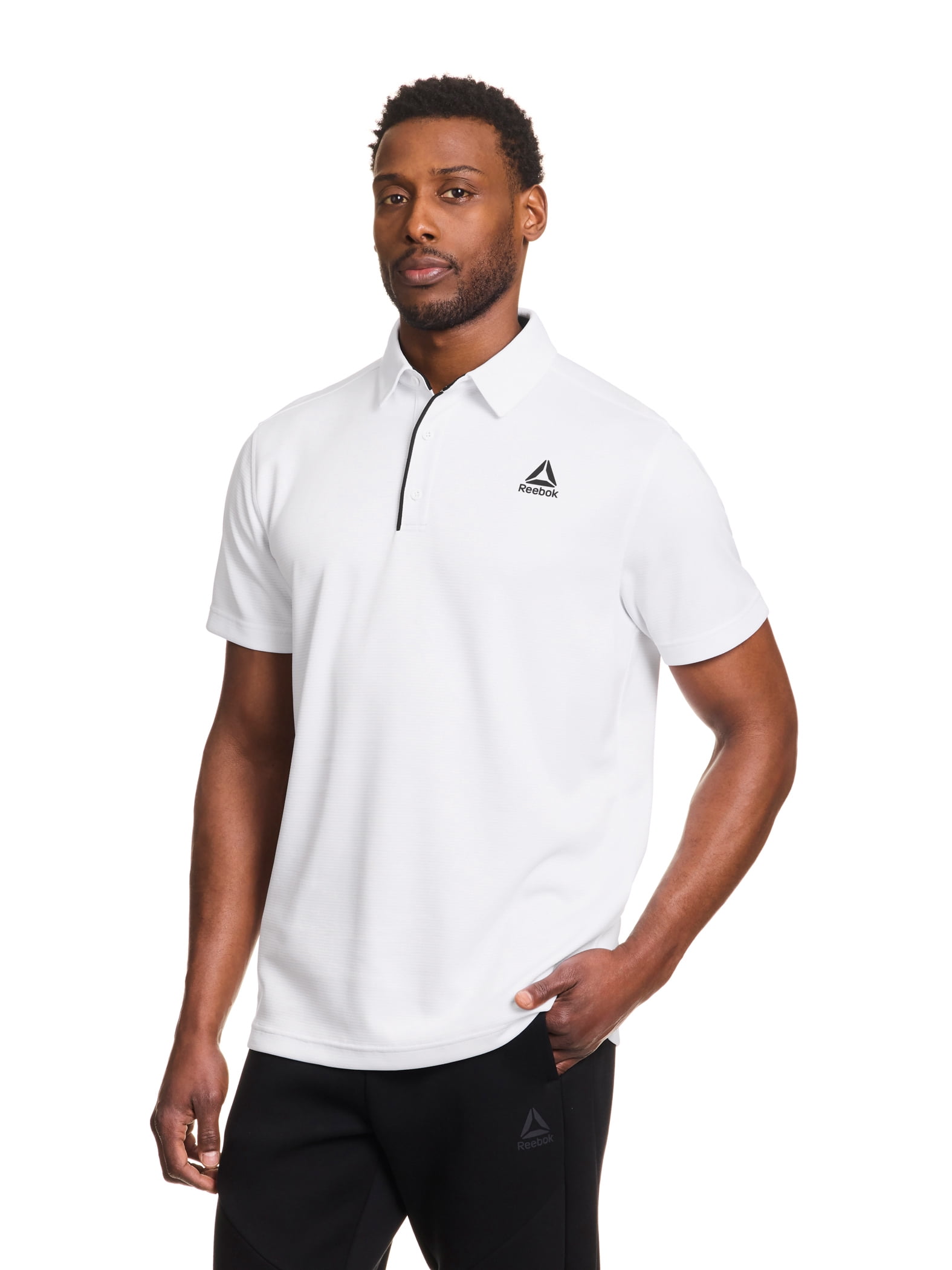 Reebok Men's and Big Men's Performance Polo Shirt, Sizes XS-5XL