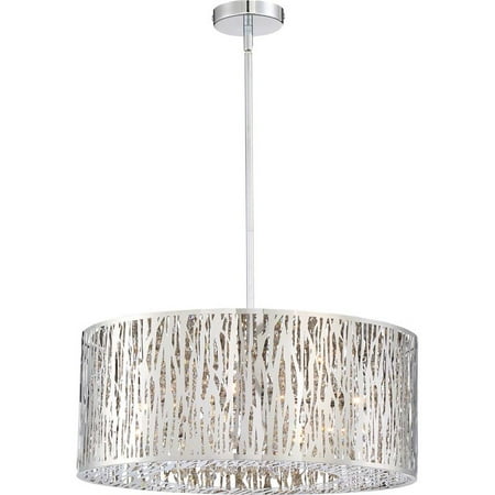 Quoizel Island Light - Quoizel Platinum Grotto 8 Light Pendant in Polished Chrome