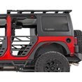 thumbnail image 2 of Rough Country Rear Steel Tube Doors for 2007-2018 Jeep Wrangler JK/JKU - 10587, 2 of 5