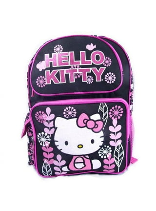 Hello kitty backpack Girl cute school bag cartoon student kid bag no pendant