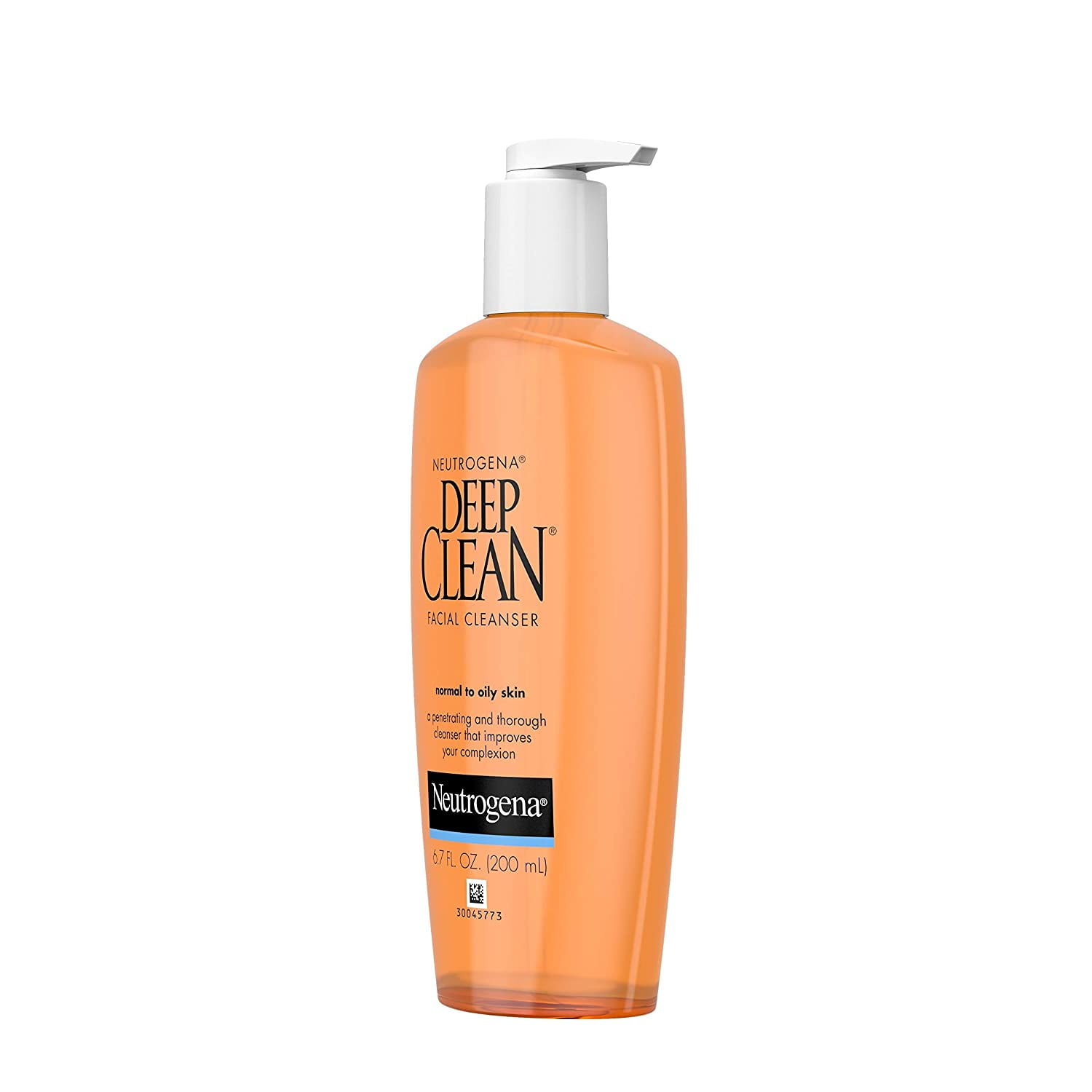 6 Pack Neutrogena Deep Clean Facial Cleanser For Normal to Oily Skin 6.7 oz Each