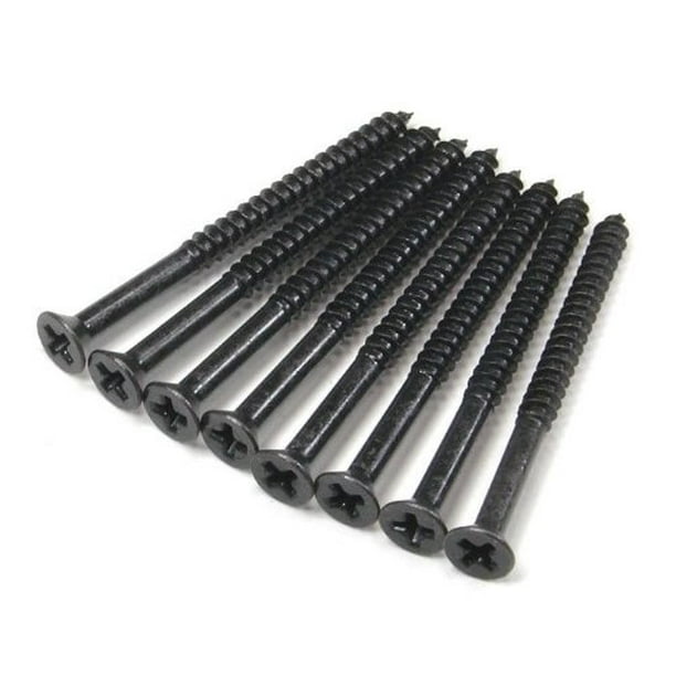 Oil Rubbed Bronze Wood Screws 9 X 2 1/4" for Residential Door Hinges