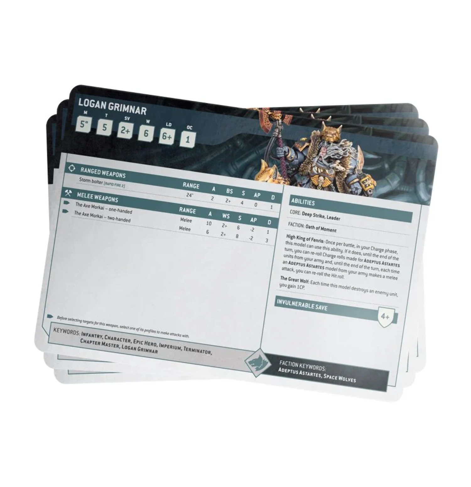 Warhammer 40K Index: Space Wolves GWS 72-53