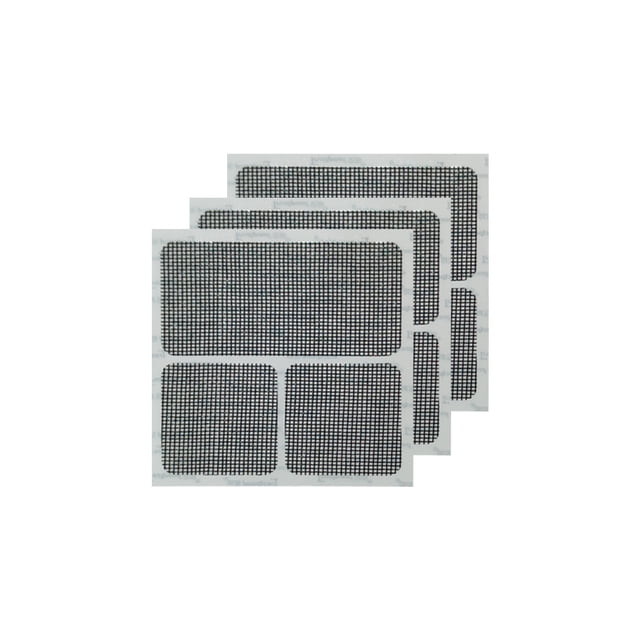 Speravity Parche autoadhesivo para pantalla de ventana, pegatina de fibra de vidrio resistente al agua, parches de reparación de malla antiinsectos, Type4 NO4 Speravity TO008680-01