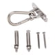 thumbnail image 3 of Hardware de montaje en techo para sillas colgantes, ganchos de techo Ganchos de techo de acero inoxidable Kit para colgar hamacas Logre más, 3 of 9