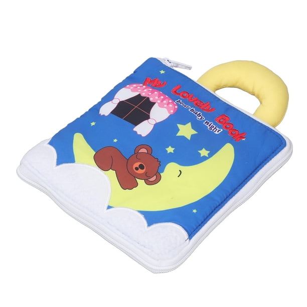 Libro de Tela Interactivo 3D Suave para Bebés con Colas de Animales Mejora la Imaginación Juguete Educativo Temprano para Niños de 0 a 3 Años ANGGREK Otros
