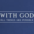 thumbnail image 2 of CafePress - With God All Things Are Possible Maternity T Shirt - Maternity Dark T-Shirt, 2 of 3