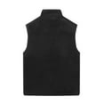 thumbnail image 5 of uublik Men Vest Jacket Warm Sleeveless Outerwear for Work Casual Travel Black, 5 of 5