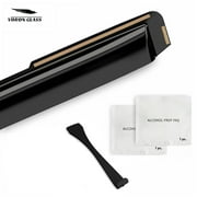 Voron Glass In-Channel Extra Durable Rain Guards for Dodge Grand Caravan 2008-2020, Window Deflectors, Vent Window Visors, 4 Pieces - 200506