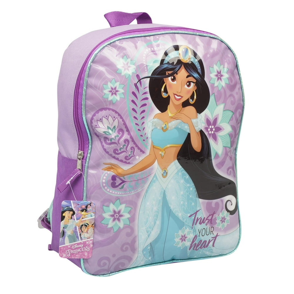 Four Seasons General Merchandise Aladdin Princess Jasmine 'Trust Your Heart' 15in Backpack