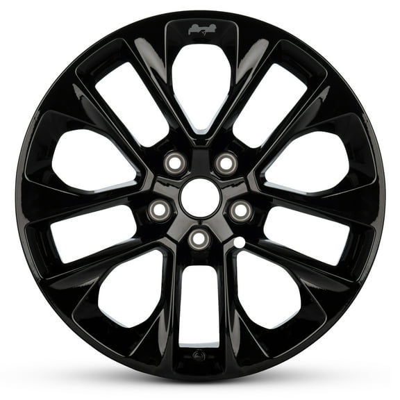 For 2019-2024 Jeep Wrangler 20 Inch Gloss Black Aluminum - New OEM Rim - Road Ready Car Wheel