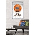 thumbnail image 3 of NBA Utah Jazz - Drip Basketball 21 24.25 x 35.75 Framed Poster, by Trends International, 3 of 3
