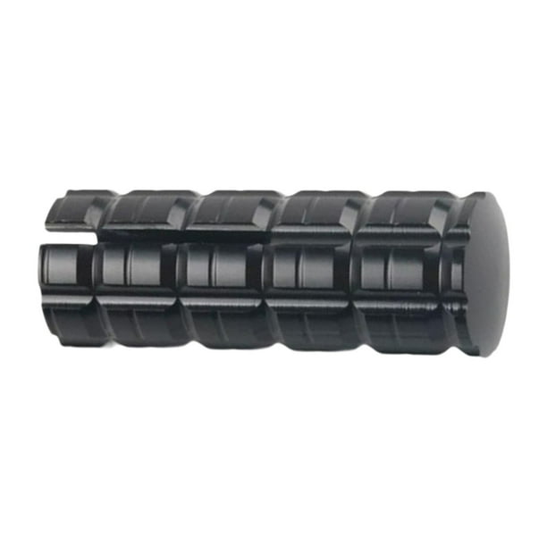 Cubierta de palanca de cambios de motocicleta, cubierta de pedal de cambios, aleación de aluminio, repuestos Negro