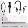 thumbnail image 3 of WOWOW Pull Down Sprayer Kitchen Faucet with Drinking Water Filter, 3 of 4
