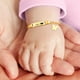 thumbnail image 2 of Pulsera personalizada de mariposa para bebé recién nacido, nombre personalizado, pulseras de eslabones de cadena Figaro para niñas, regalos para niños y niños Tan Jianjun unisex, 2 of 2