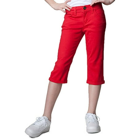 Jordache - Girls Roll Cuff Color Skinny