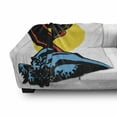 thumbnail image 3 of Ride the Wave Soft Flannel Fleece Blanket, Dude Surfing the Big Waves in Ocean Exotic Sports Sea Beach Hobby Graphic Art, Cozy Plush for Indoor and Outdoor Use, 50" x 60", Multicolor, by Ambesonne, 3 of 6