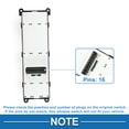 thumbnail image 4 of Interruptor de ventana eléctrica Unique Bargains No.935701W130 para el lado del conductor delantero para Kia Rio III 2011-2016 Negro, 4 of 7