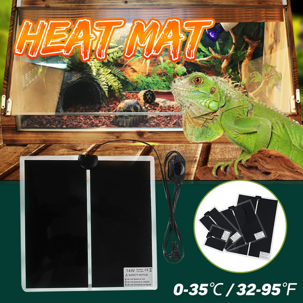 520W Adjustable Temperature Reptile Pet Heat Heating Mat Under Tank
