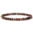 thumbnail image 1 of Pulsera de energía de cuentas de Chakra de 4mm, pulsera elástica de piedra de ónix de ágatas redondas naturales, brazaletes para mujeres y hombres, joyería de Yoga hecha a mano Tan Jianjun  unisex, 1 of 2