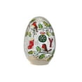thumbnail image 1 of Christmas Led Crackled Glass Orb Decor Joy, 1 of 3