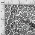 thumbnail image 2 of oneOone Georgette Viscose White Fabric Asian Paisley Block Quilting Supplies Print Sewing Fabric By The Yard 42 Inch Wide, 2 of 4