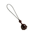 thumbnail image 3 of Cadena de madera para teléfono, llavero ligero y multifuncional para parejas, regalo elegante para fiestas. En forma de garra de gato, 3 of 9