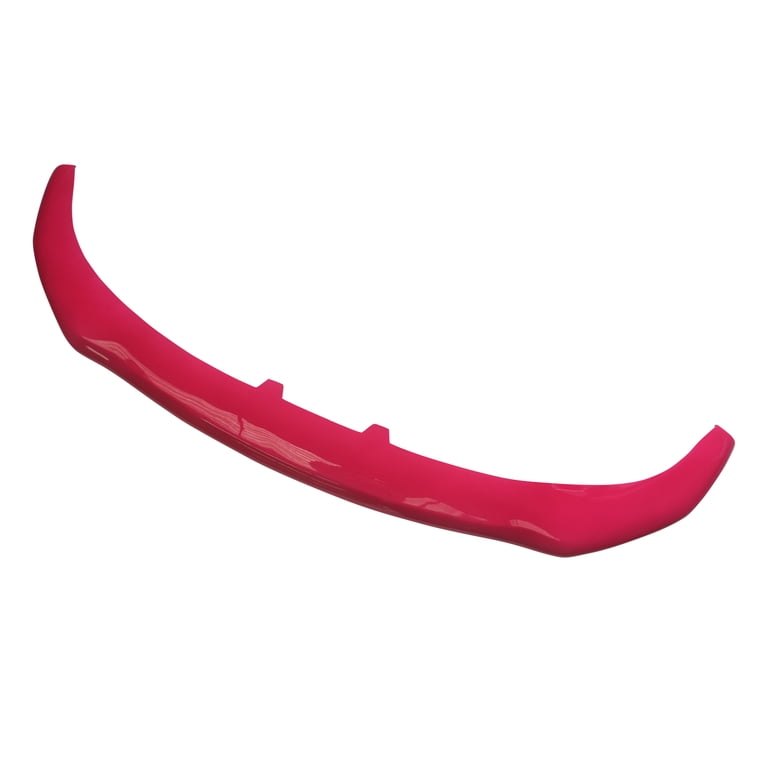 JDMON Front Bumper Lip Splitter Protector - Pink 2-Piece Set For 2015-2021 Dodge Charger SRT, Scat Pack, RT, GT