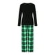 thumbnail image 5 of Pijamas familiares a juego Meihuid, pijamas navideños, ropa de dormir para las fiestas, conjuntos de pijamas de manga larga, conjunto de pijama navideño de Papá Noel, 5 of 8