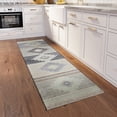 thumbnail image 5 of Addison Rugs Indoor/ Outdoor Sonora Boho Medallions Washable Rug 2'3" x 7'6" - Gray, 5 of 5