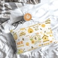 thumbnail image 5 of Yiaed Farm Bee Cute Honey Print Brushed Microfiber Envelope Pillowcases, Standard,Envelope Closure Pillow Cases(No pillow core)-20"x30", 5 of 6